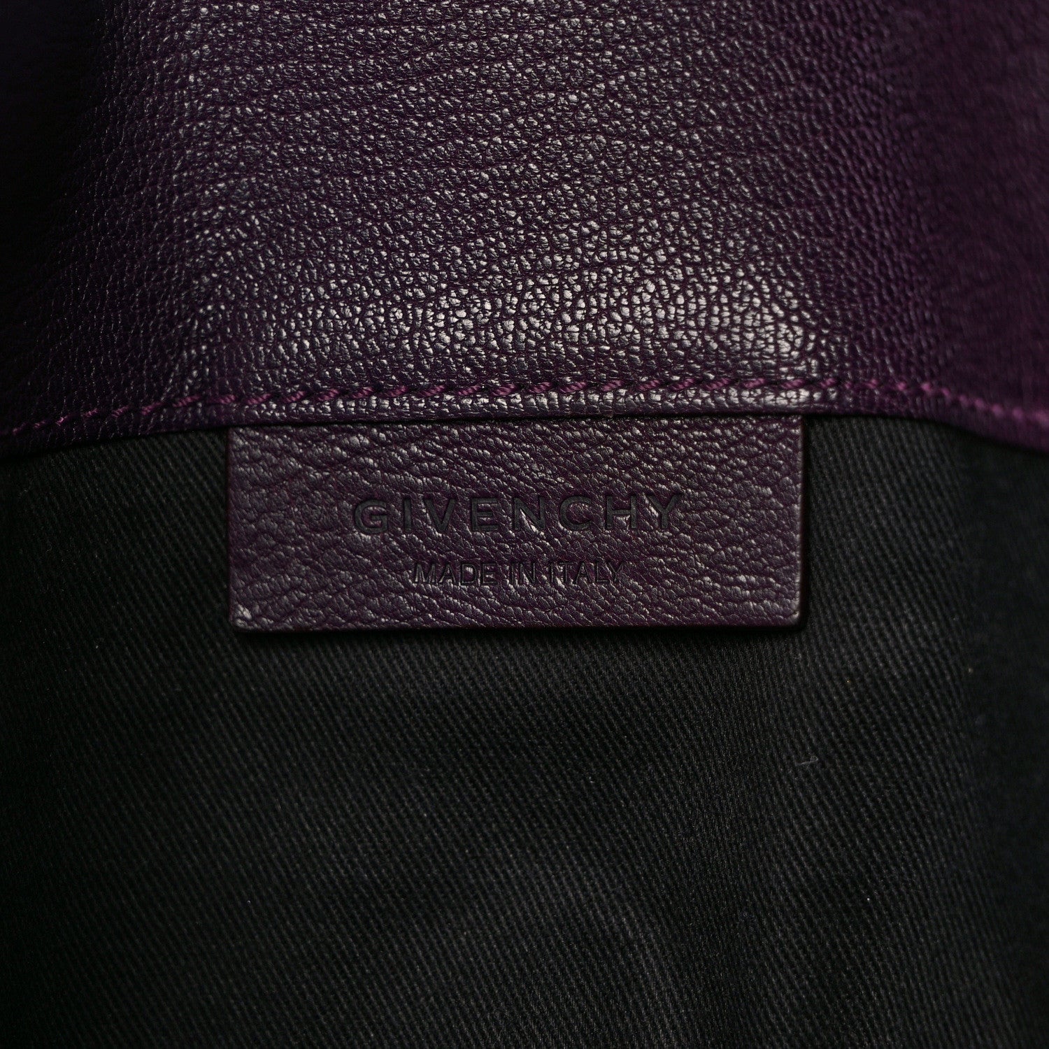 Givenchy Sugar Goatskin Medium Antigona Envelope Clutch Burgundy 6 of 6