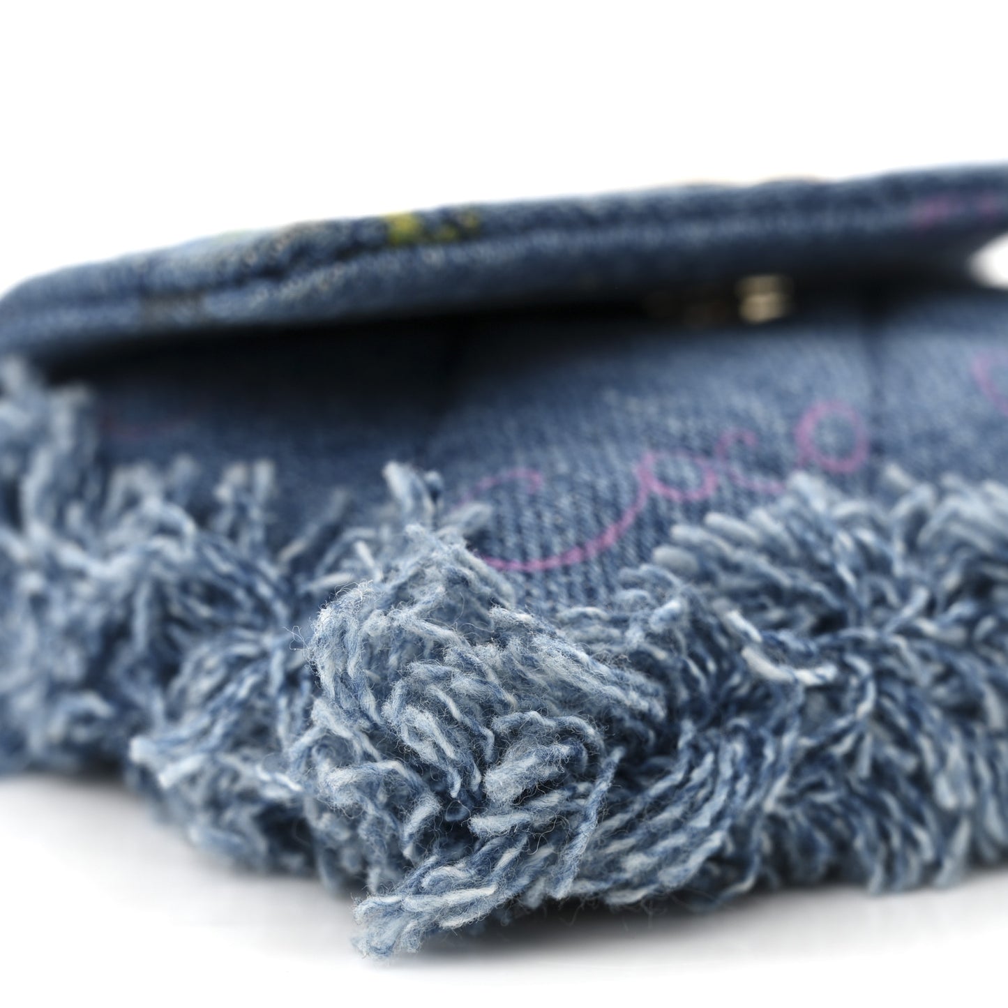 Denim Quilted Denim Mood Belt Bag Blue Multicolor