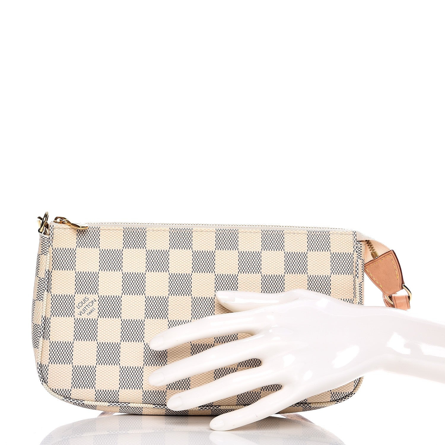 Louis Vuitton Damier Azur Pochette Accessories NM 2 of 7