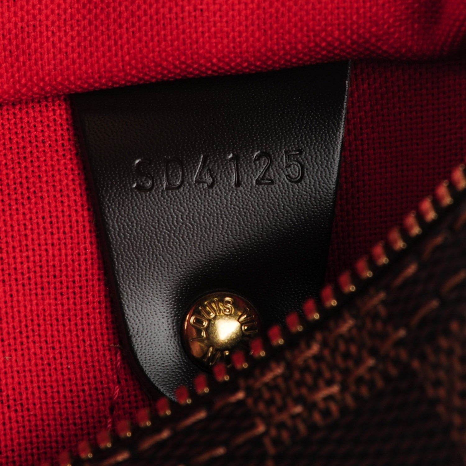 Louis Vuitton Damier Ebene Speedy Bandouliere 25 6 of 9