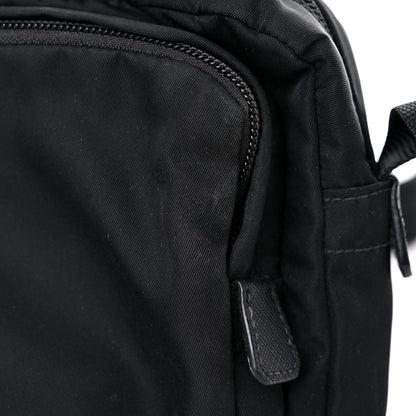 Prada Tessuto Nylon Messenger Bag Black 10 of 12