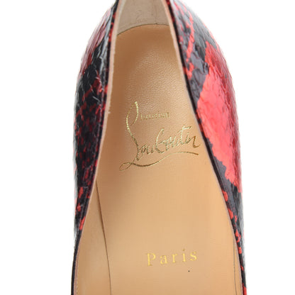 Christian Louboutin Ayers Metalgloss Pigalle Follies 100 Pumps 38 Loubi 7 of 8