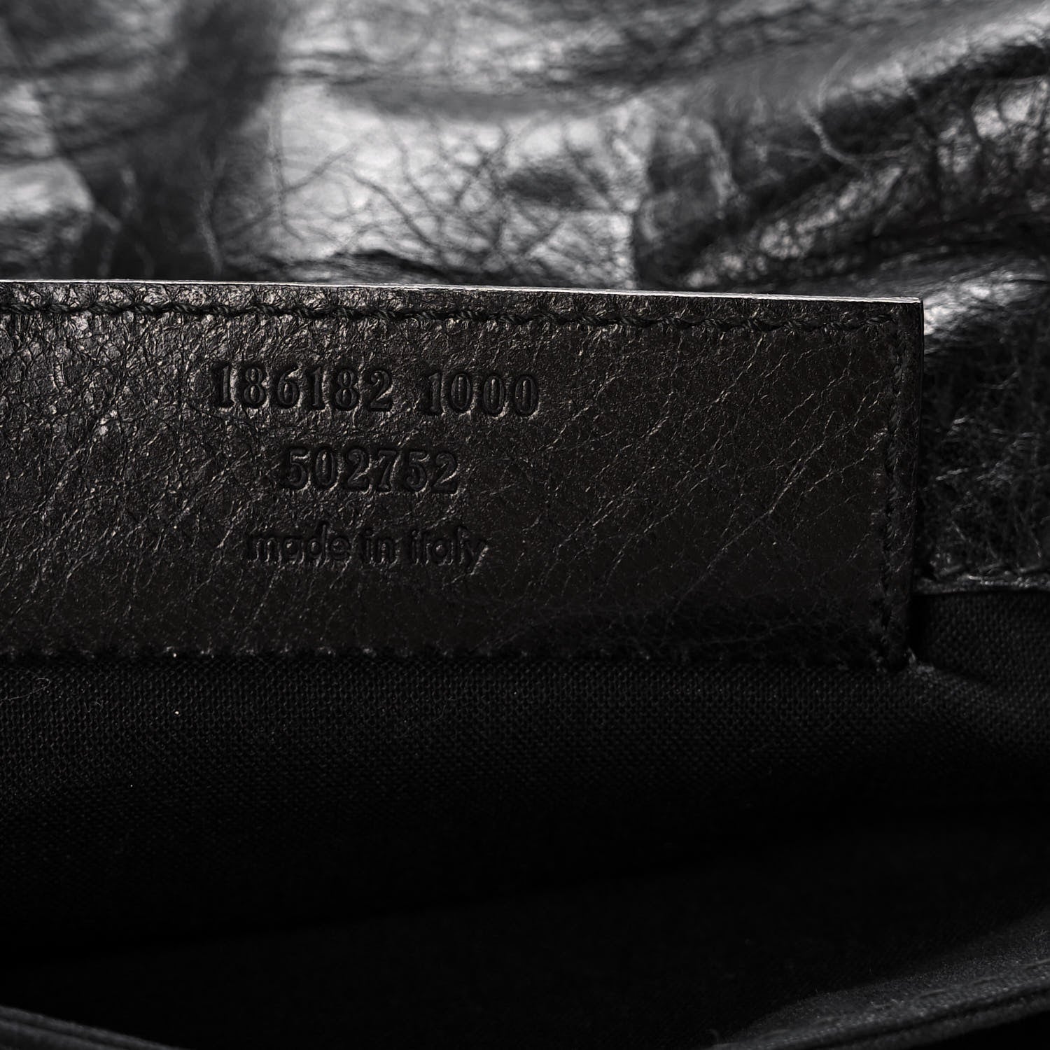 Balenciaga Agneau Giant 21 Silver Hardware Envelope Clutch Black 7 of 10