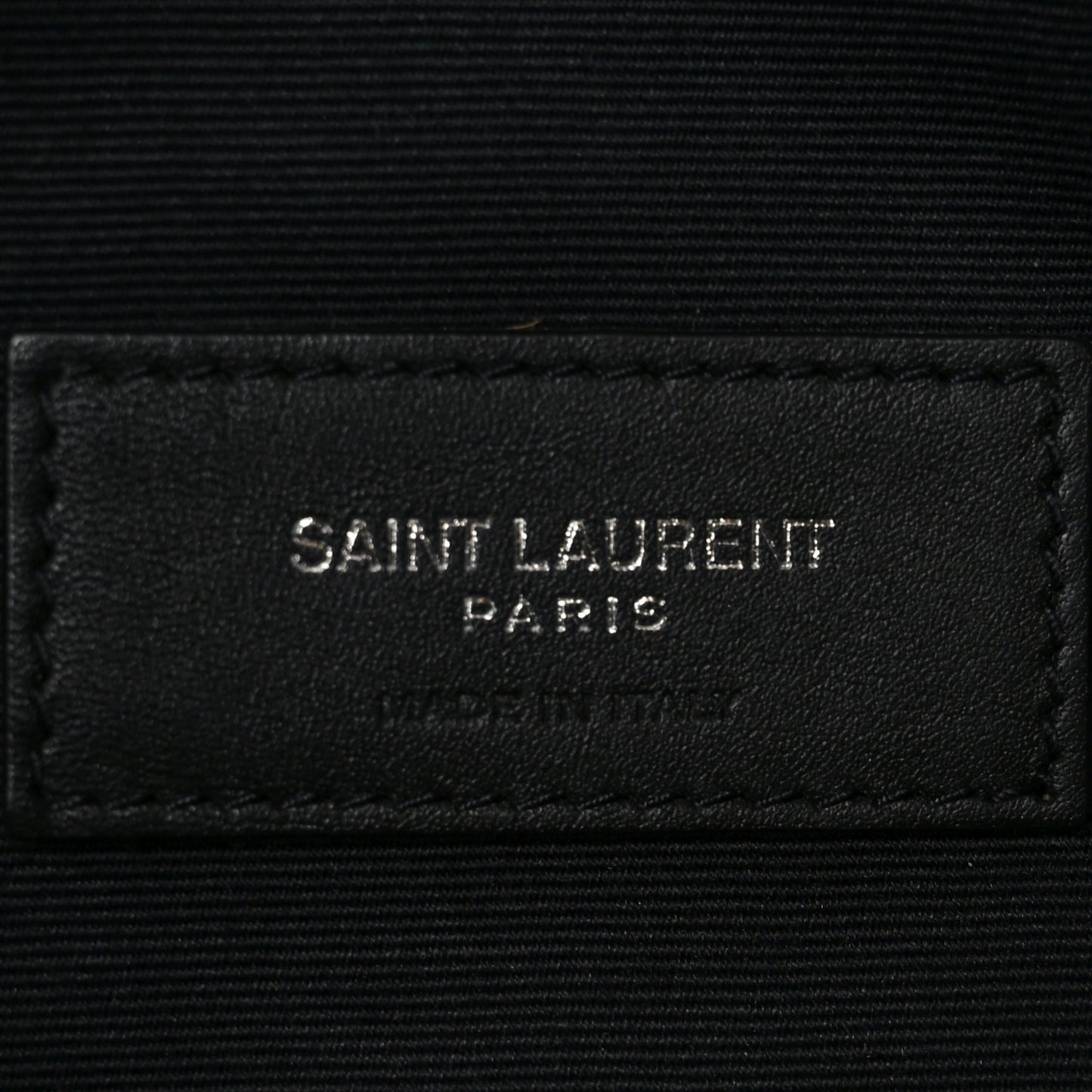 Lambskin Monogram Belt Bag Black