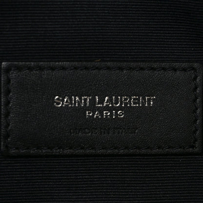 Saint Laurent Lambskin Monogram Belt Bag Black 5 of 9