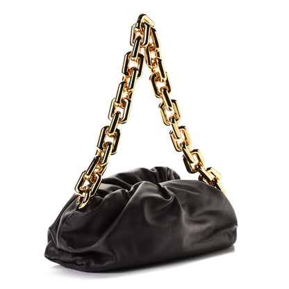 Bottega Veneta Calfskin The Pouch Chain Ebano 3 of 7
