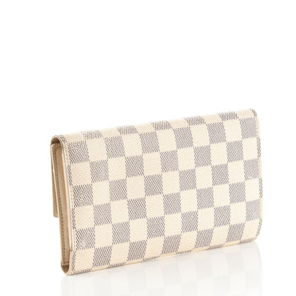 Louis Vuitton Damier Azur Porte Tresor International Wallet 3 of 8