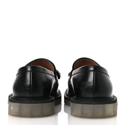 Bottega Veneta Calfskin Tassel Mens Loafers 43.5 Black 6 of 16