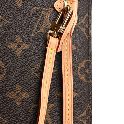 Louis Vuitton Monogram Neverfull MM GM Pochette Pivoine 9 of 9