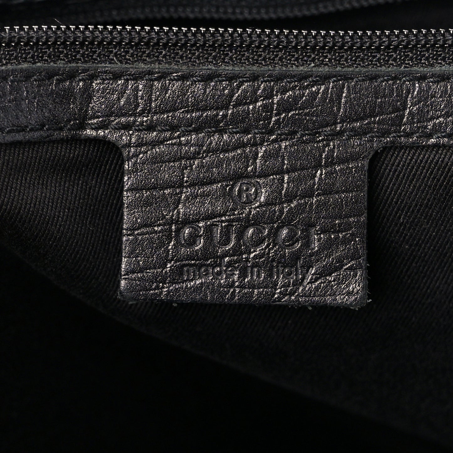 Monogram Small Bamboo Tote Black