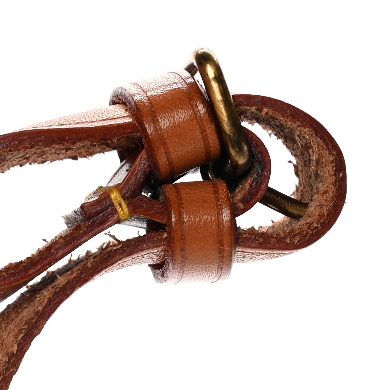 Louis Vuitton Vachetta Leather Luggage Tag and Loop 10 of 11
