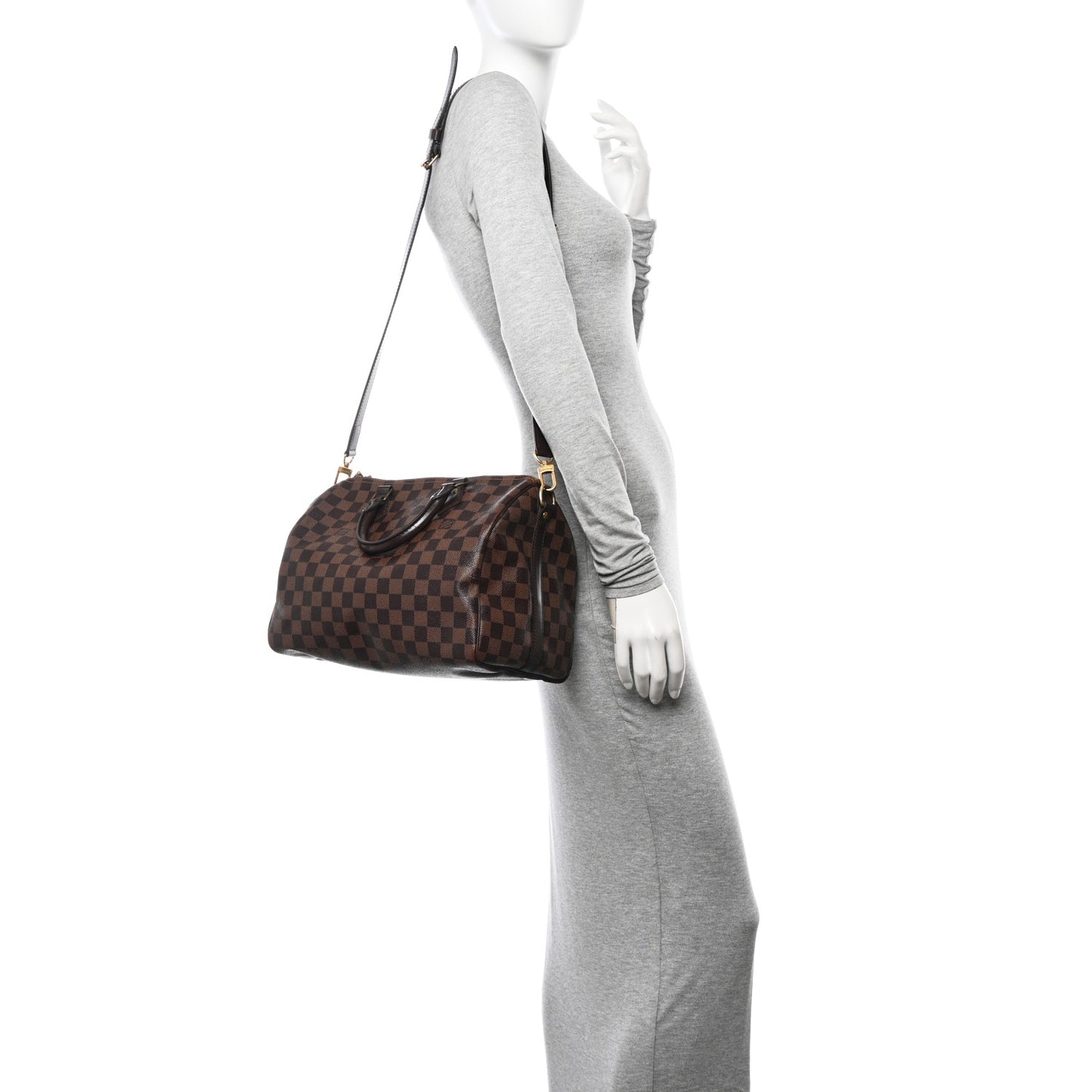 Damier Ebene Speedy Bandouliere 30