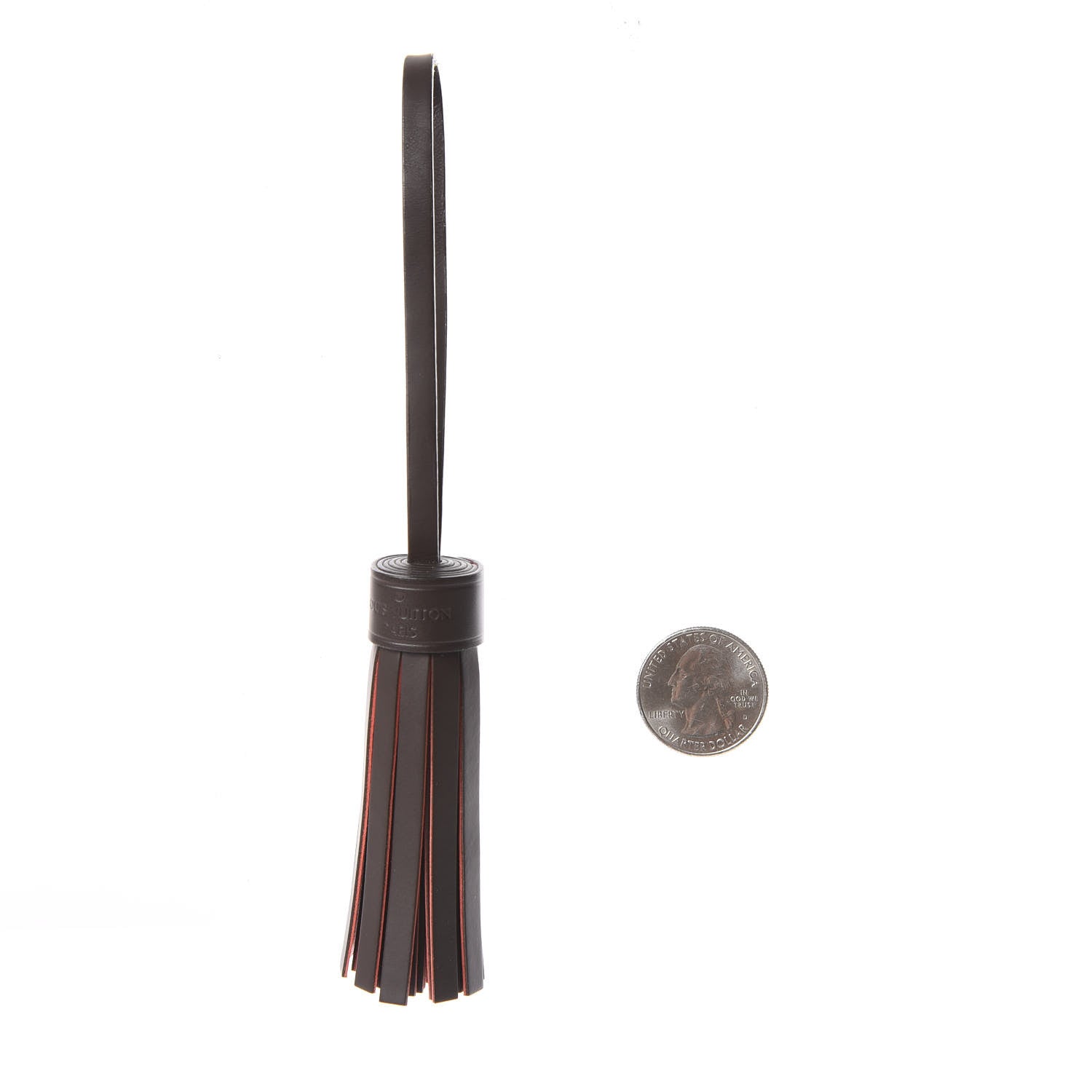 Louis Vuitton Calfskin Croisette Tassel Bag Charm Ebene 2 of 3