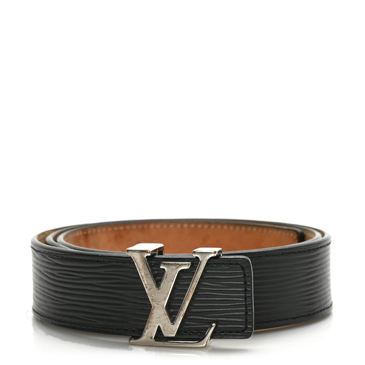 Epi 30mm LV Initiales Belt 80 32 Black