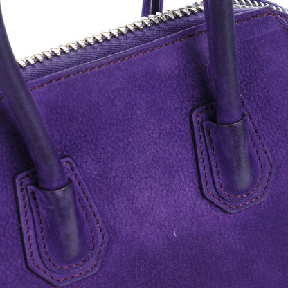 Givenchy Nubuck Mini Antigona Purple 9 of 9