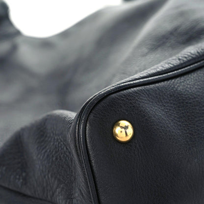 Saint Laurent Calfskin Belle de Jour Cabas Tote Black 18 of 27