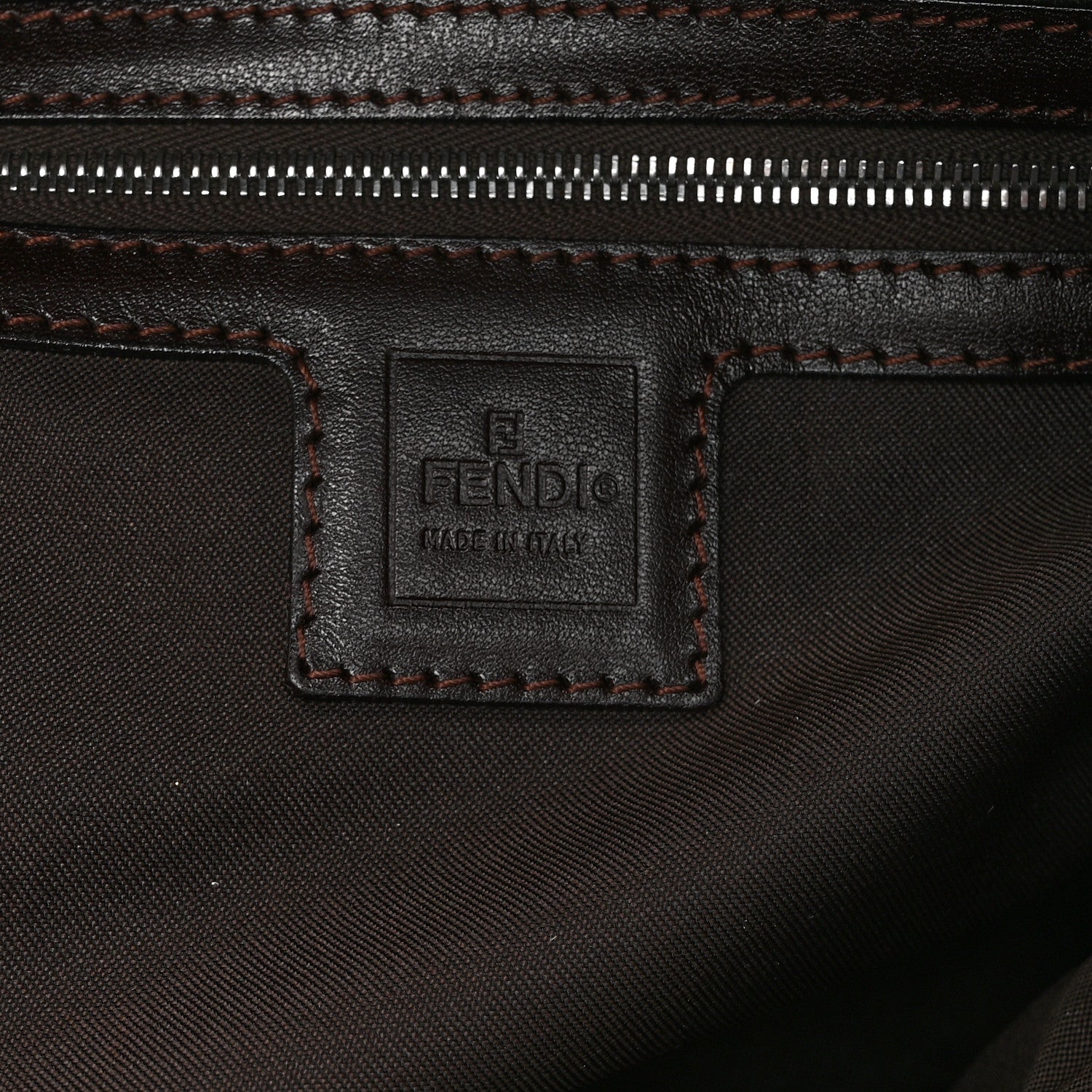 Fendi Zucca Mama Baguette Tobacco 6 of 10