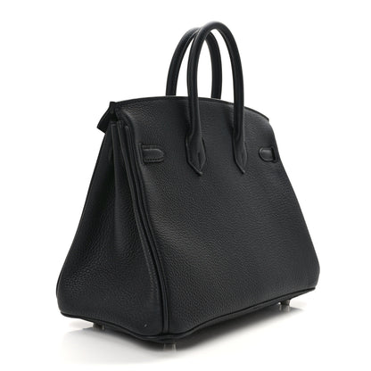 Hermes Togo Birkin 25 Black 3 of 9
