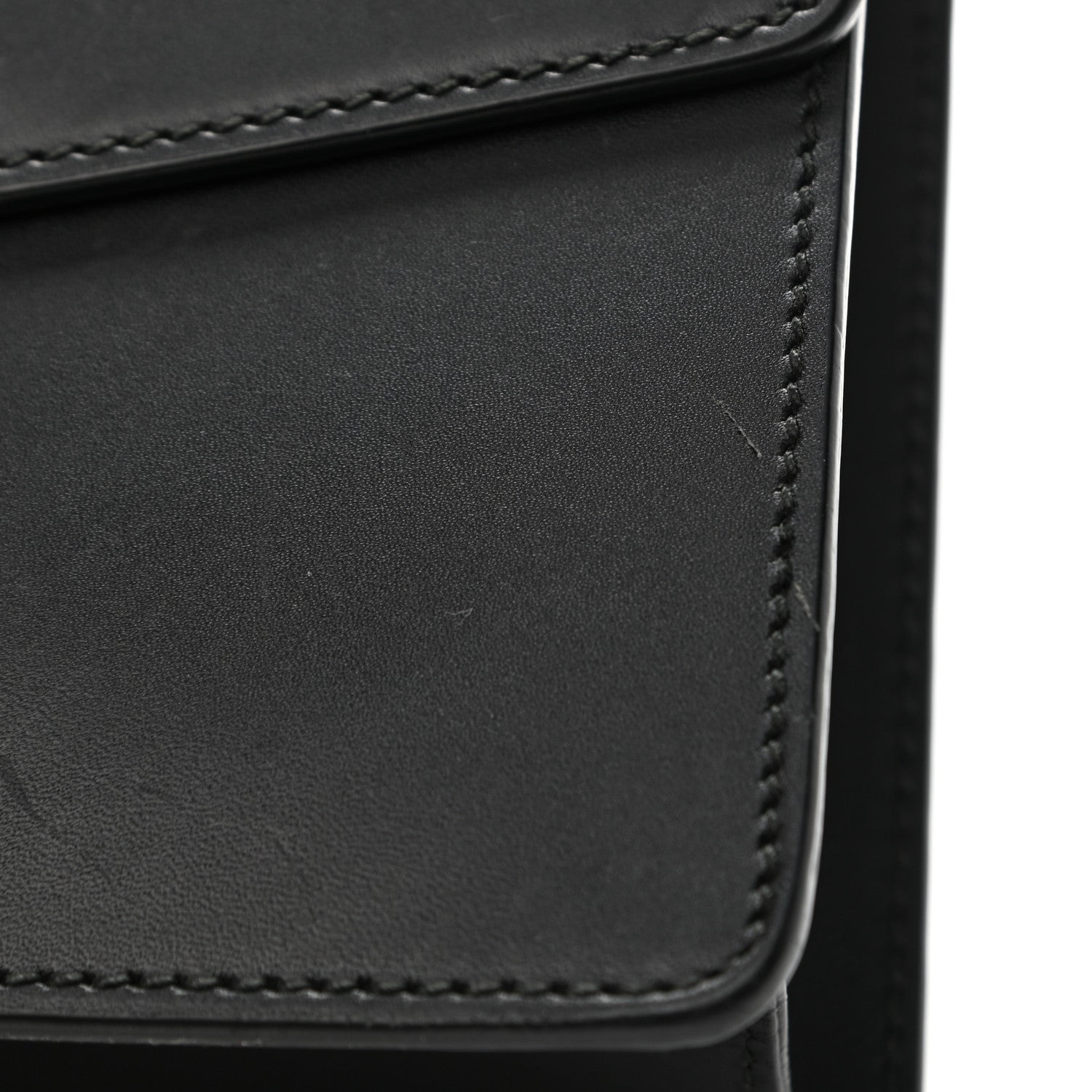 Gucci Calfskin Small Sylvie Shoulder Bag Black 16 of 18
