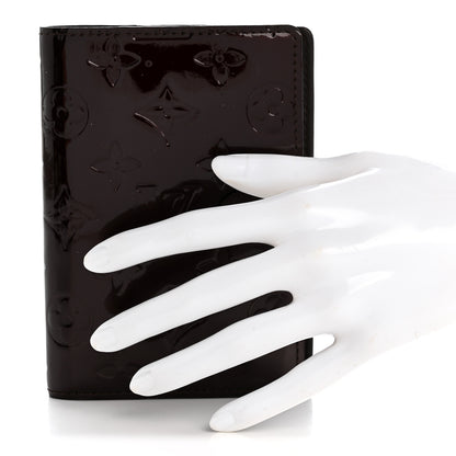 Louis Vuitton Vernis Small Ring Agenda Cover Amarante 2 of 8