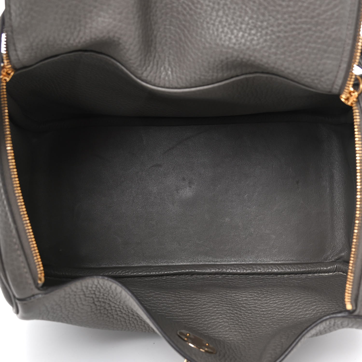 Hermes Taurillon Clemence Lindy 26 Etain 4 of 4