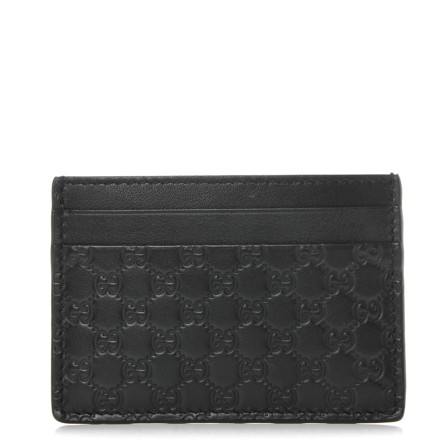 Microguccissima Card Holder Black