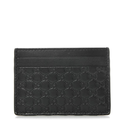 Gucci Microguccissima Card Holder Black 1 of 8