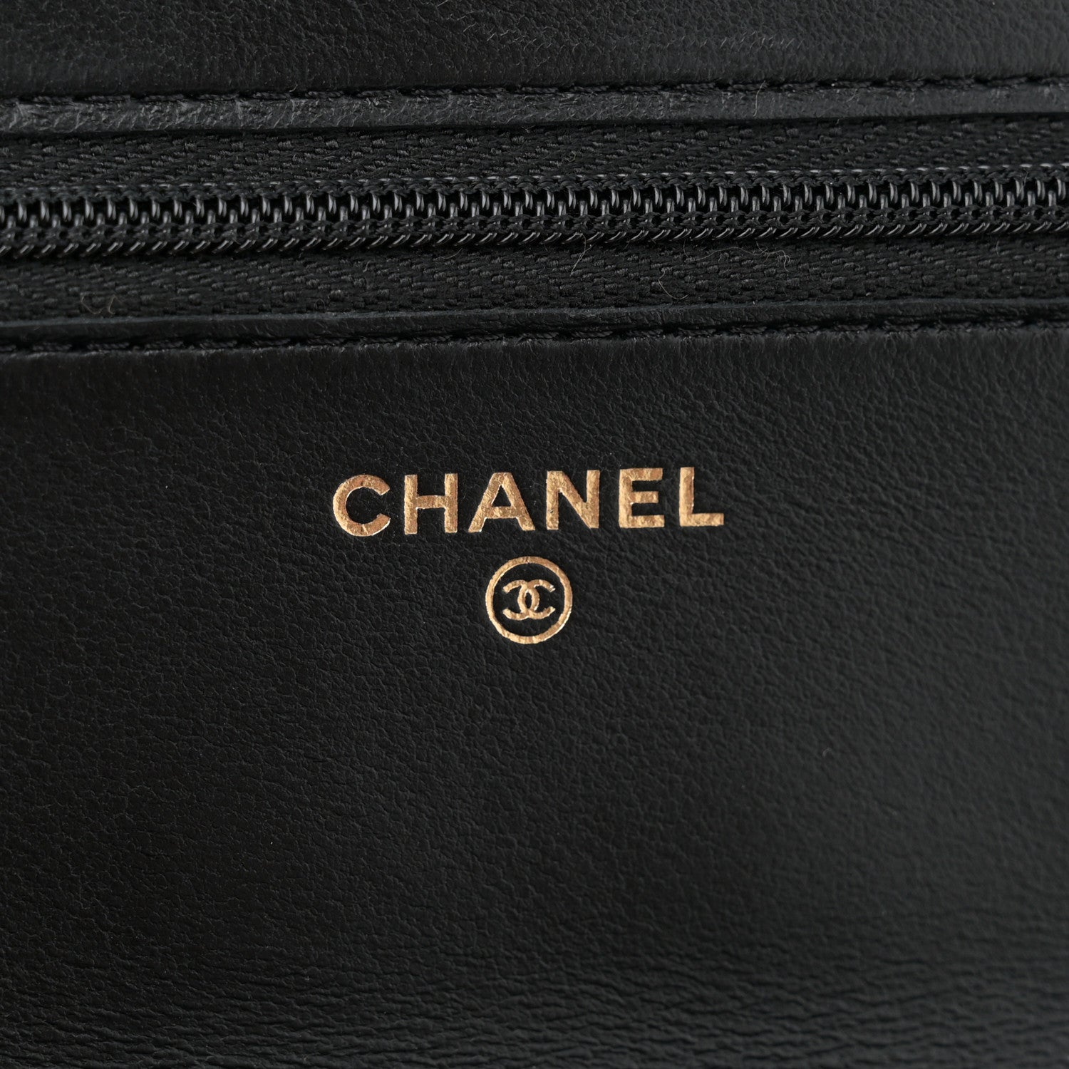 Chanel Lambskin Quilted Pick Me Up Wallet On Chain WOC Black 6 of 11