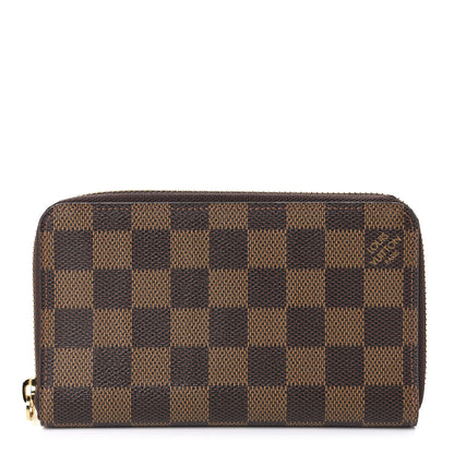 Louis Vuitton Damier Ebene Zippy Compact Wallet 1 of 9