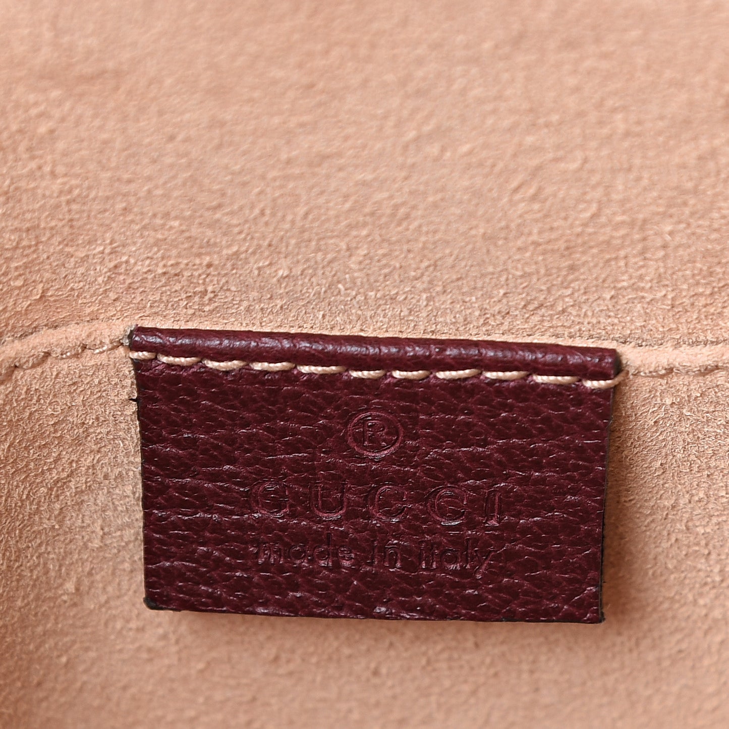 Textured Calfskin Web Small Ophidia Dome Shoulder Bag Vintage Bordeaux