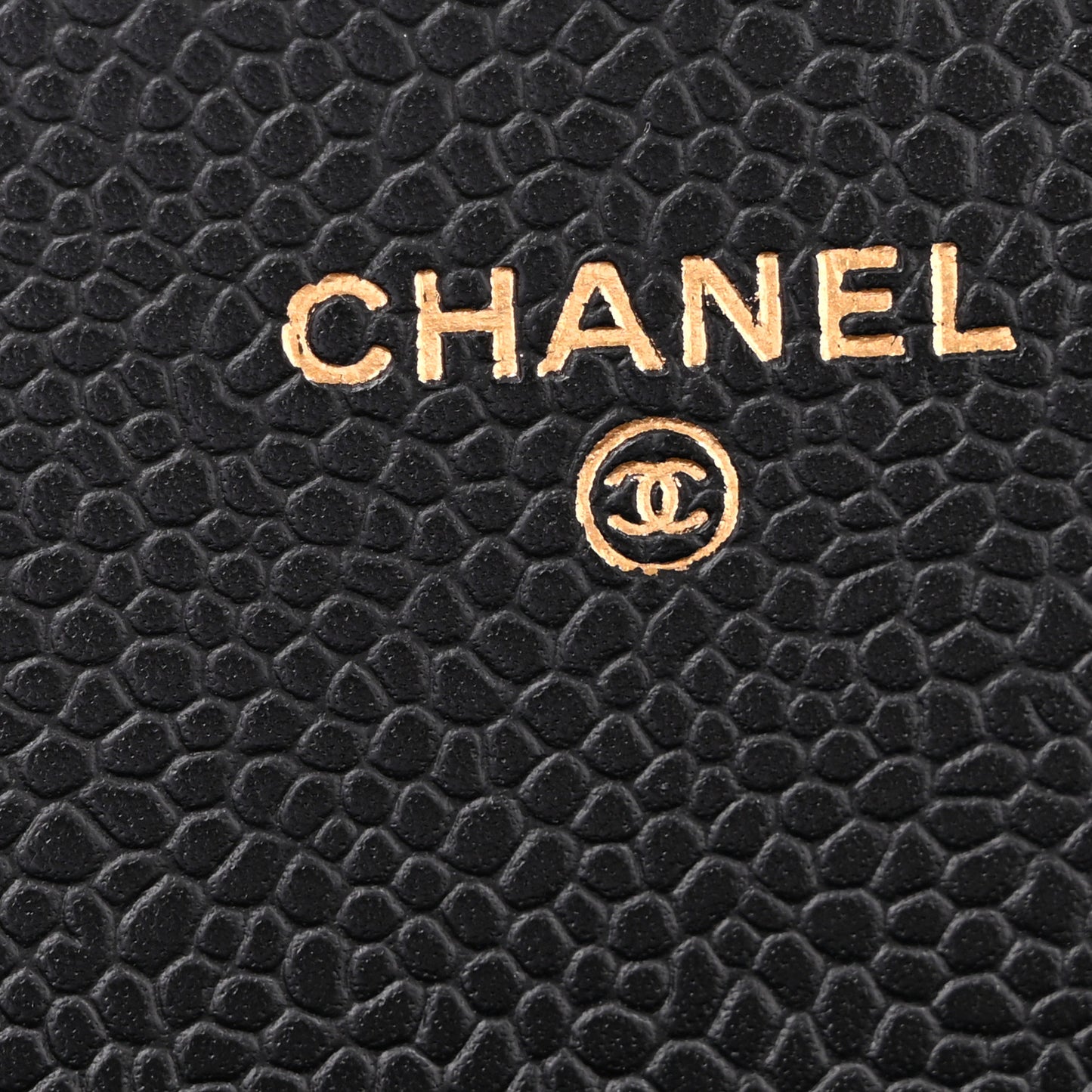 Caviar Quilted Large Gusset Flap Wallet Black
