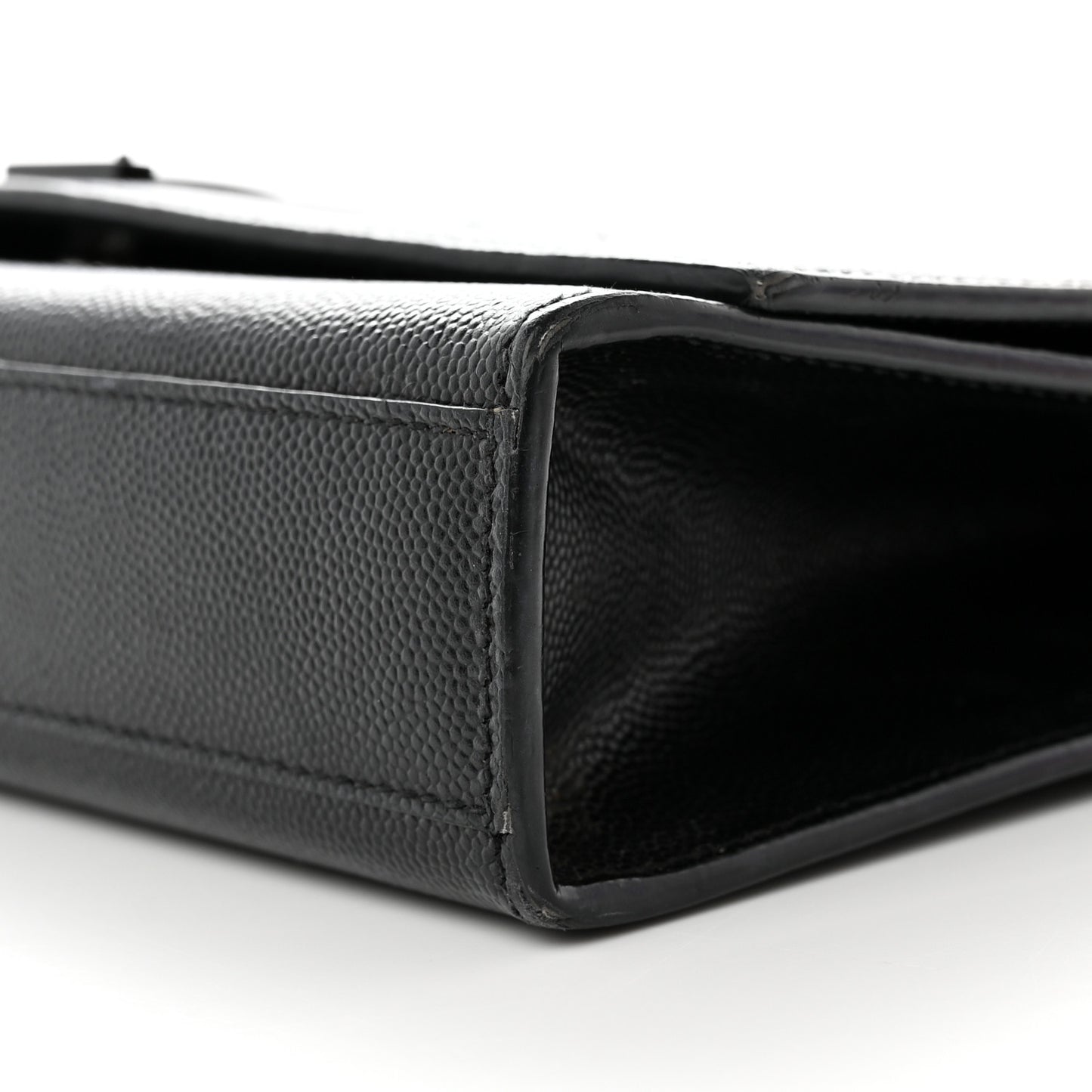 Grain De Poudre Medium Classic Monogram Monochrome Kate Satchel Black