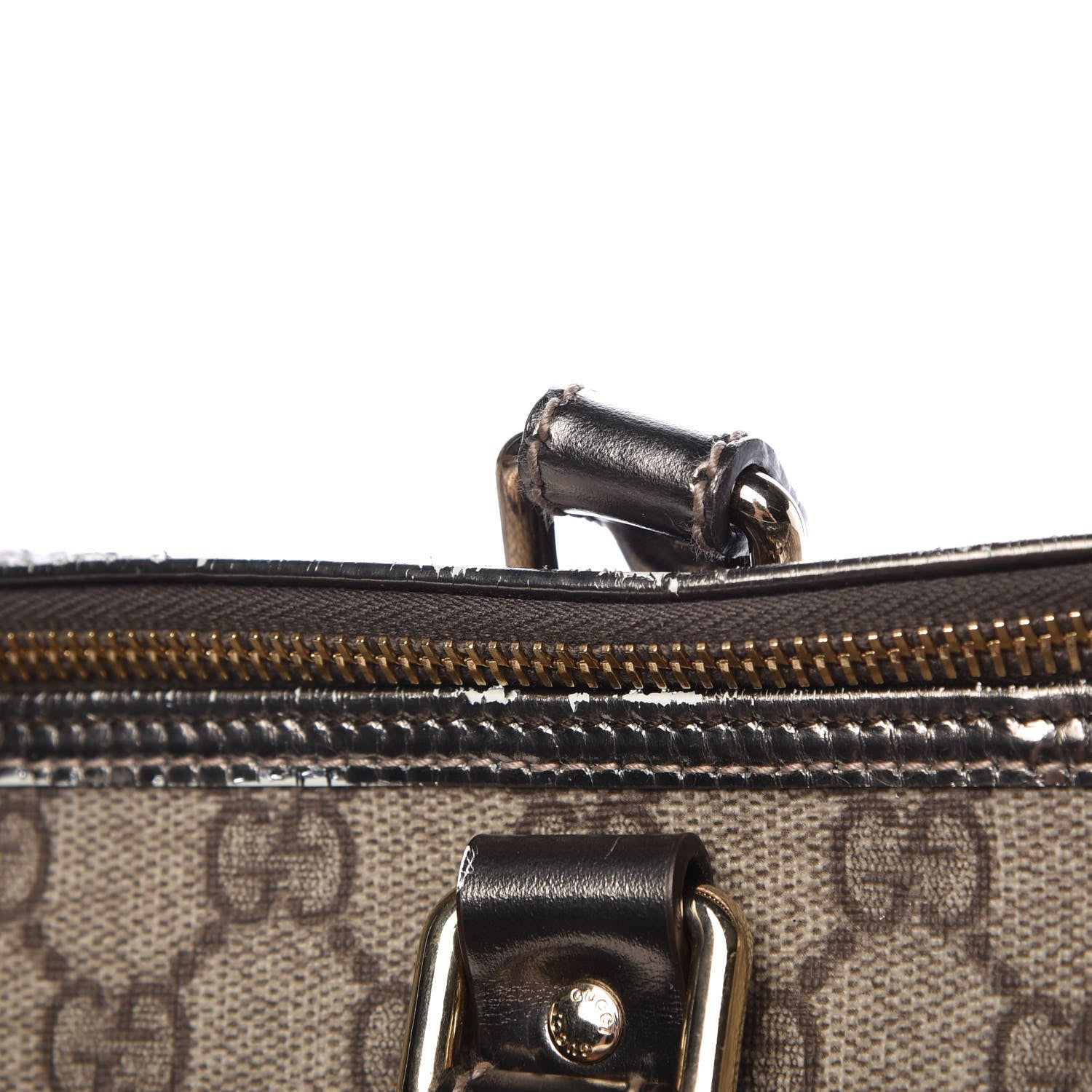 Gucci Monogram Large Joy Boston Pewter 10 of 23