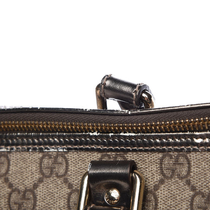 Gucci Monogram Large Joy Boston Pewter 10 of 23