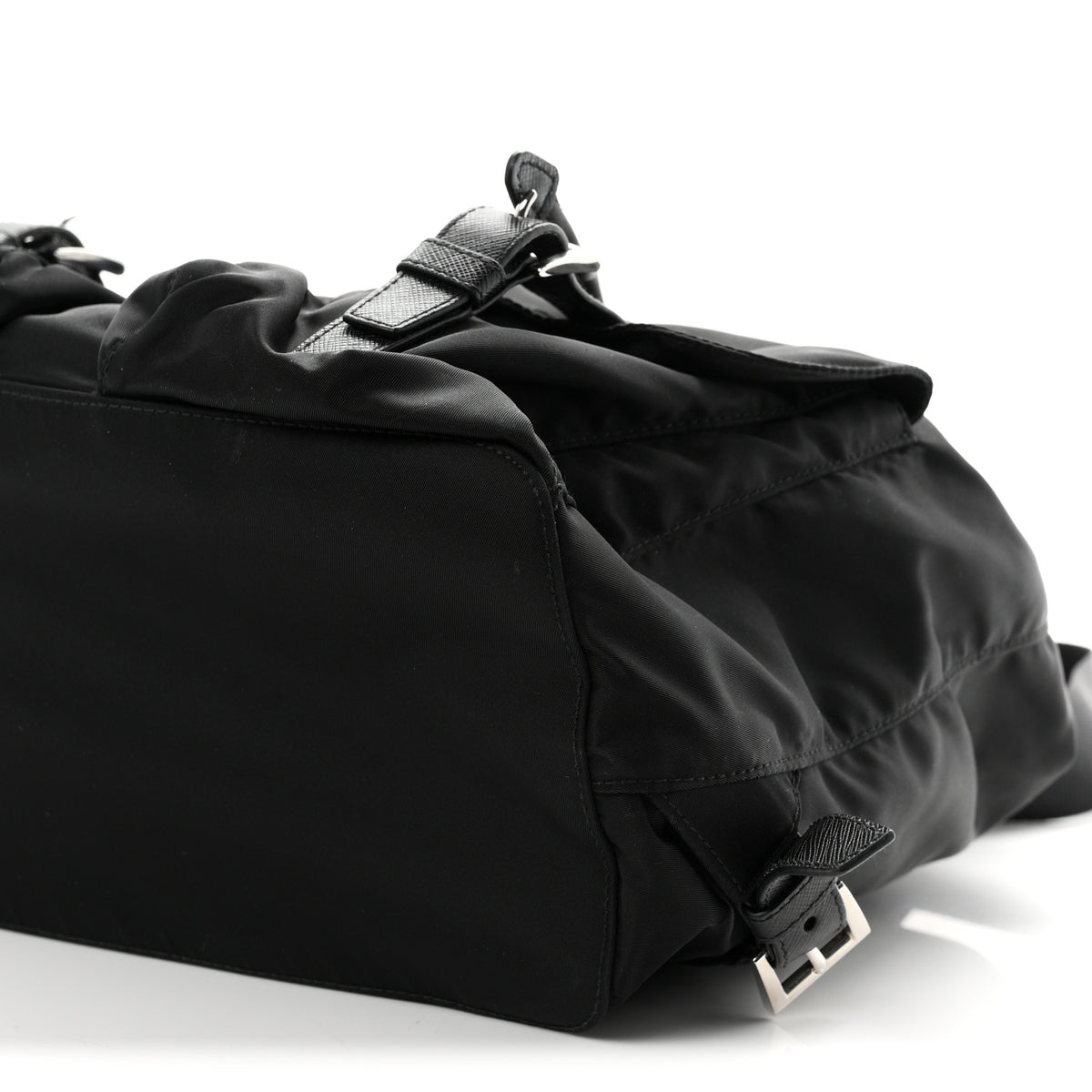 Prada Re-Nylon Saffiano Medium Backpack Black 11 of 11