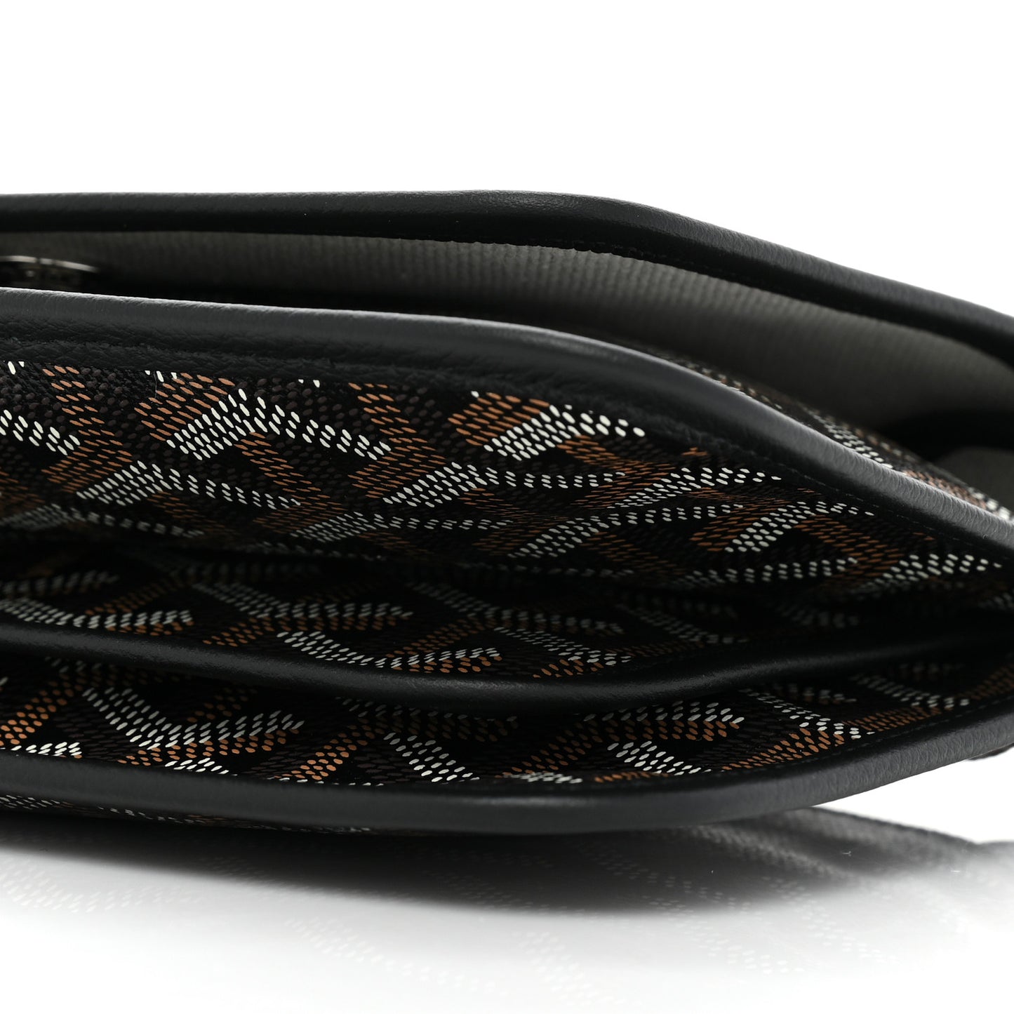Goyardine Plumet Wallet Clutch Black