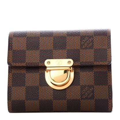 Louis Vuitton Damier Ebene Koala Compact Wallet 1 of 7