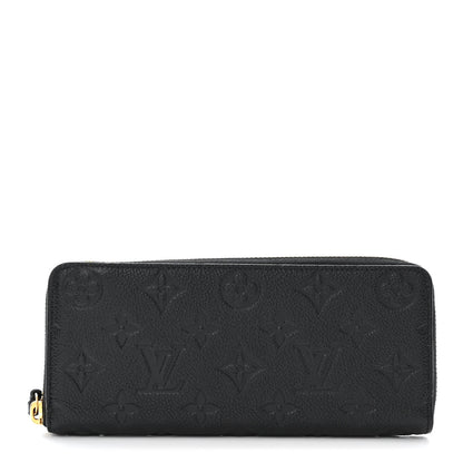 Louis Vuitton LOUIS VUITTON Empreinte Clemence Wallet Black 1 of 9