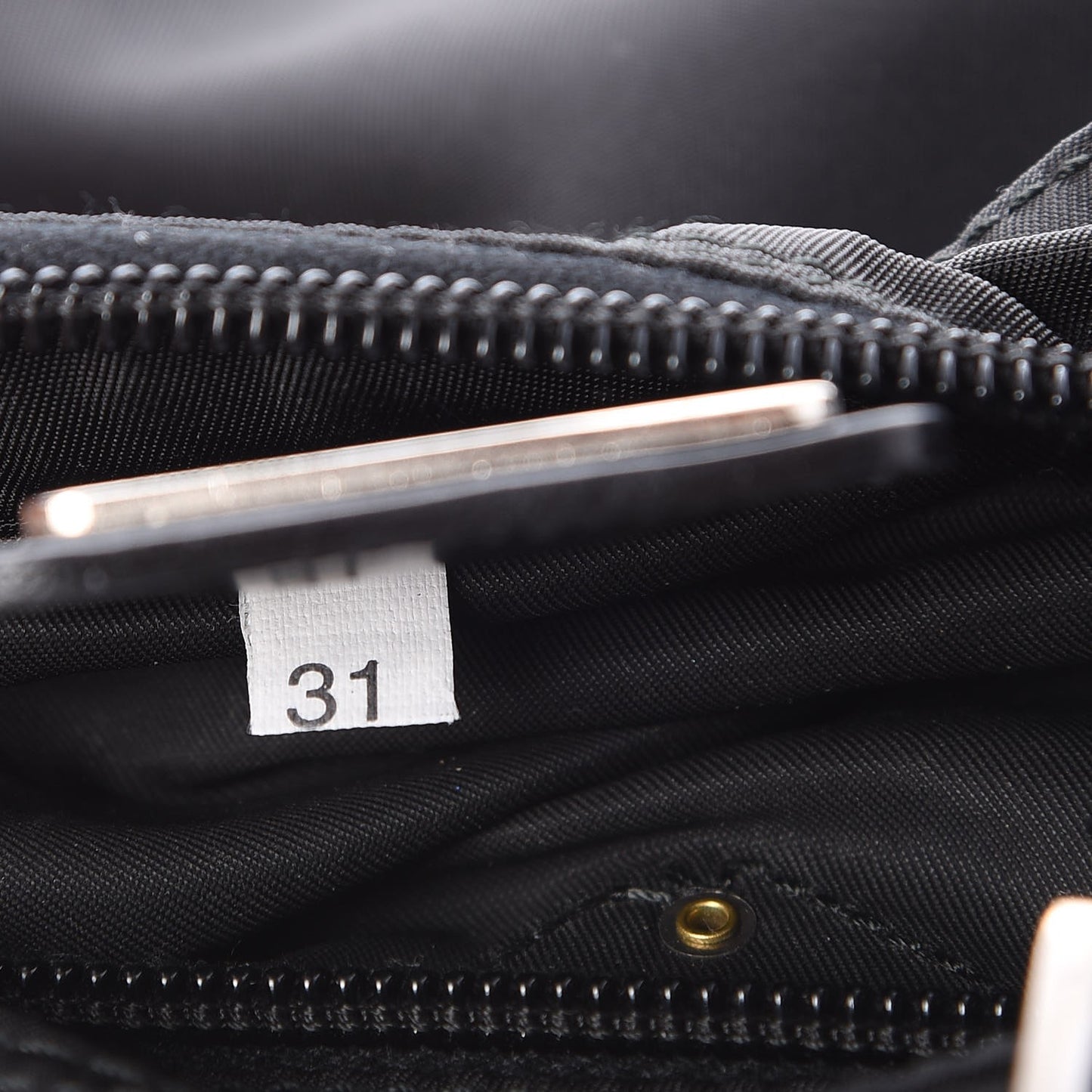 Tessuto Nylon Vela Mini Messenger Bag Nero Black