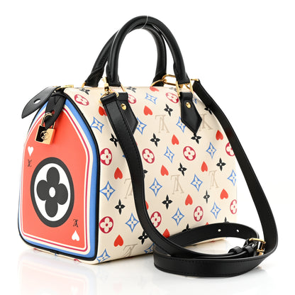 Louis Vuitton Game On Speedy Bandouliere 25 White 3 of 11