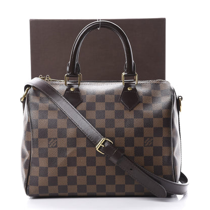 Louis Vuitton Damier Ebene Speedy Bandouliere 25 20 of 20