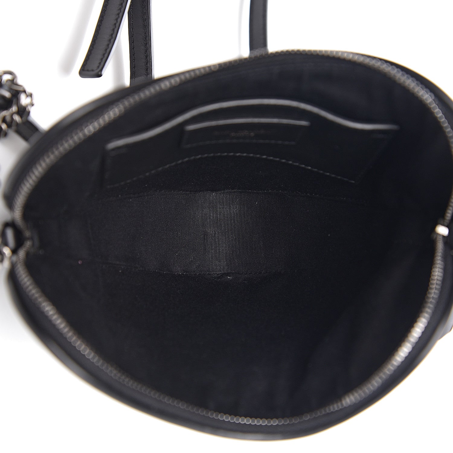 Saint Laurent Calfskin Heart Monogram Crossbody Black 4 of 7