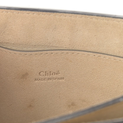 Chloe Suede Calfskin Small Faye Shoulder Bag Motty Grey 5 of 16