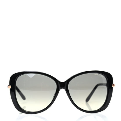 Tom Ford Linda Butterfly Sunglasses TF324 Black 2 of 8