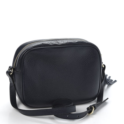 Gucci Pebbled Calfskin Small Soho Disco Bag Blue 2 of 12