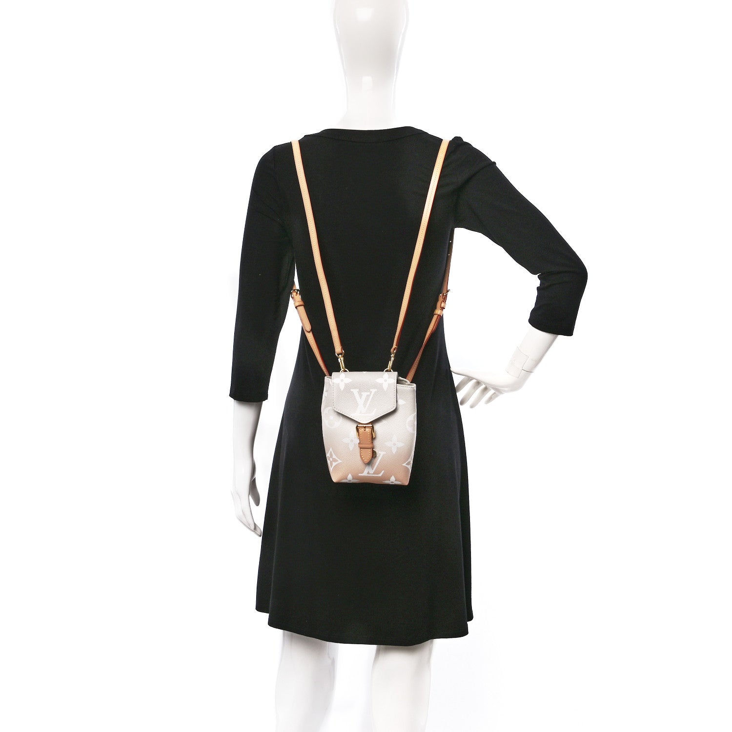 Louis Vuitton Monogram Giant By The Pool Tiny Backpack Brume 2 of 12