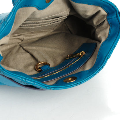 Marc Jacobs Lambskin Quilted Kristina Blue 5 of 7