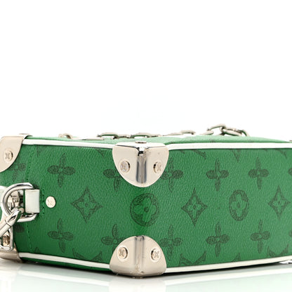 Louis Vuitton Vintage Monogram Everyday LV Mini Soft Trunk Green 8 of 9