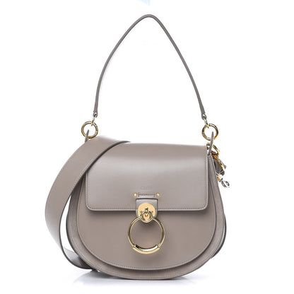 Chloe Calfskin Large Tess Bag Motty Grey 1 of 9