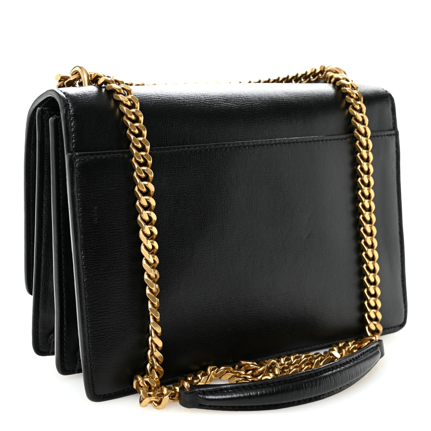 Saint Laurent Calfskin Medium Monogram Sunset Black 3 of 10
